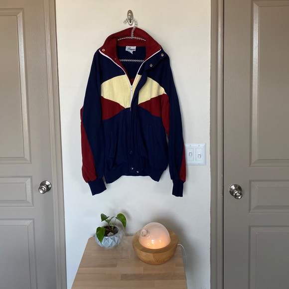 Large Haband grandpa color blocking sweatshirt - Picture 2 of 7